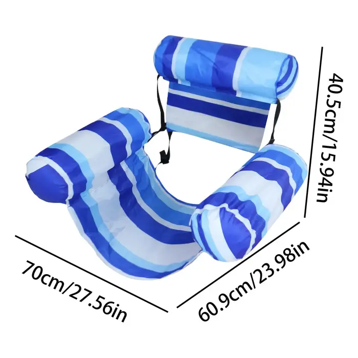 Fauteuil flottant gonflable pour piscine