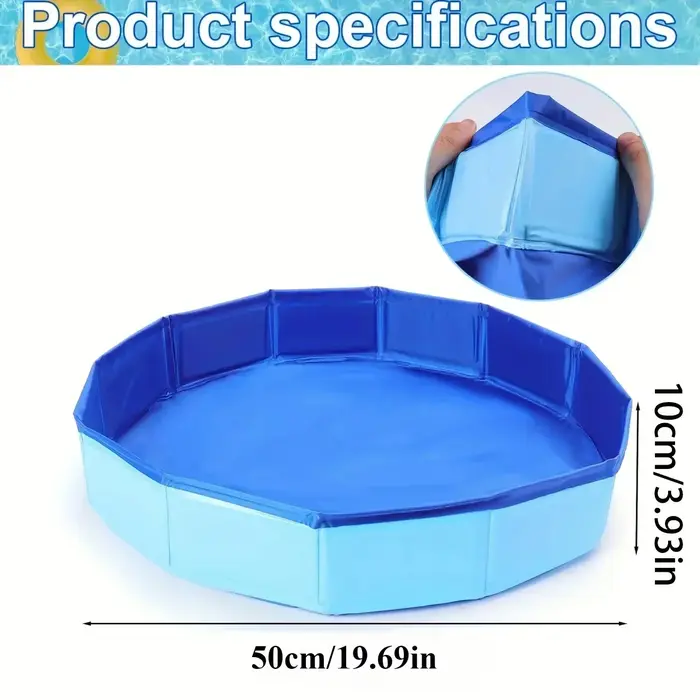 Piscine pliable pour chiens