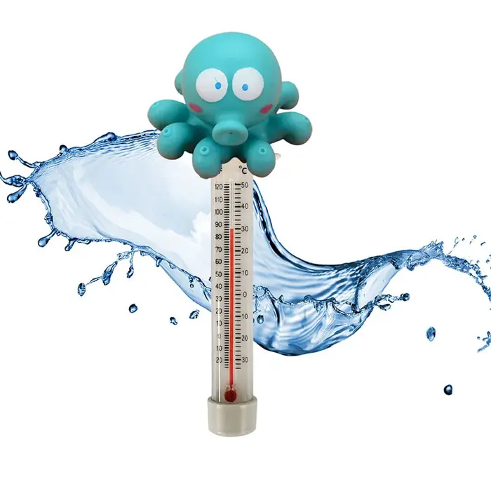 Thermomètre flottant pour piscine en PVC