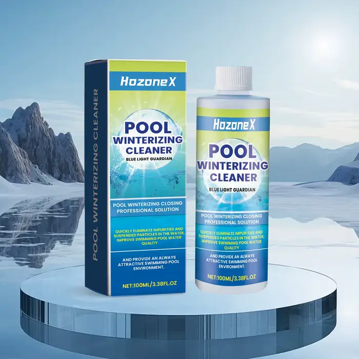Nettoyant pour piscine hivernale, améliore la clarté de l'eau, prévient la turbidité, fraîcheur dura