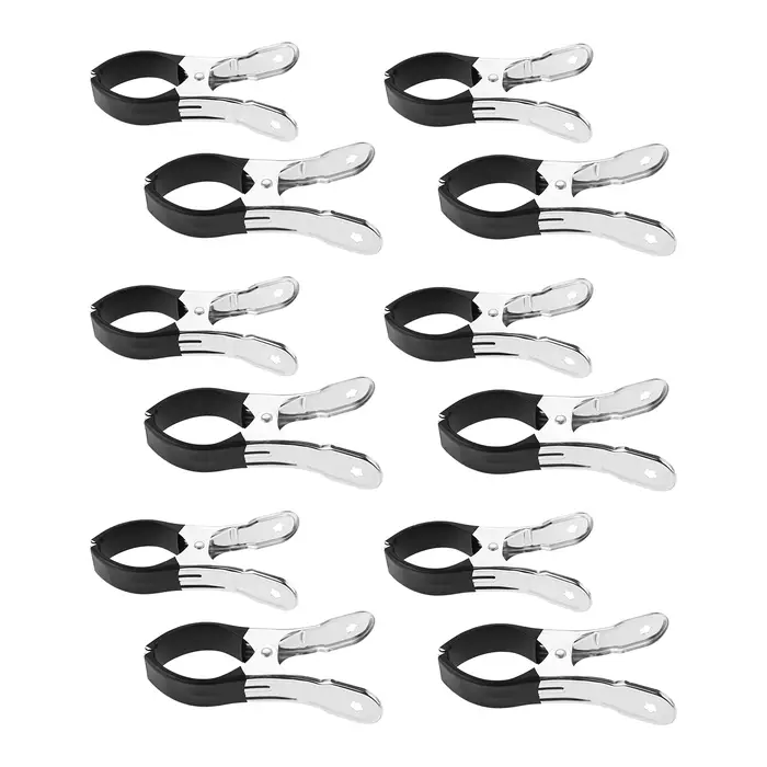 12 pinces métalliques pour piscines hors sol