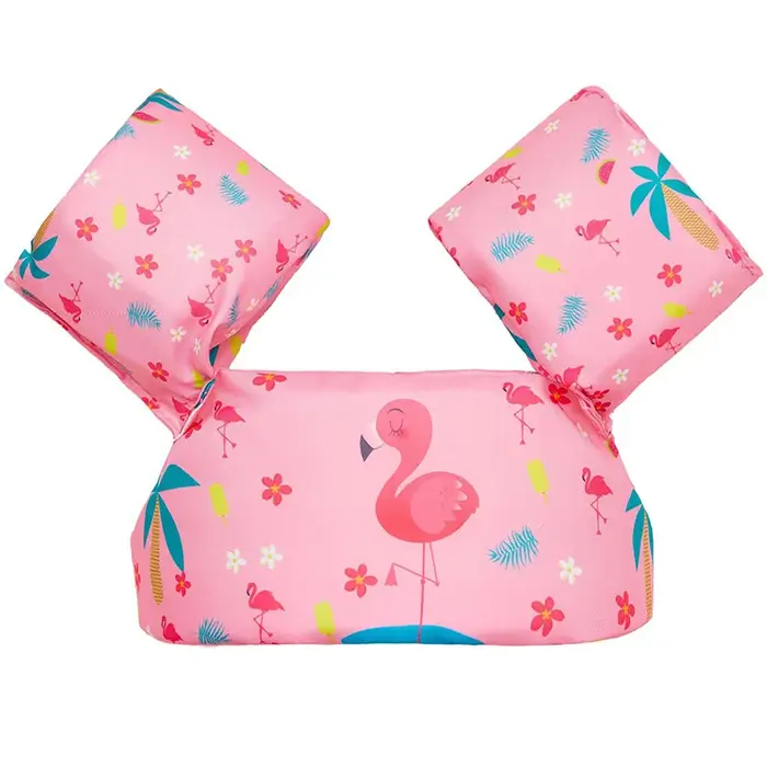 1 pièce Gilet de flottaison Flamingo pour piscine, Équipement de loisirs aquatiques d'été, Non gonfl