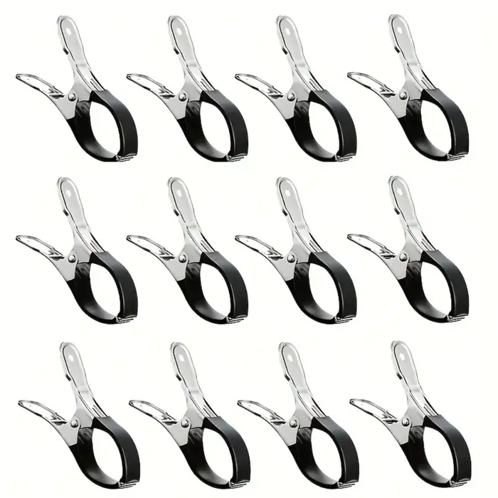 Clips à ressort pour couverture de piscine coupe-vent robuste en acier inoxydable 8/15-pour sécuriser des couvertures