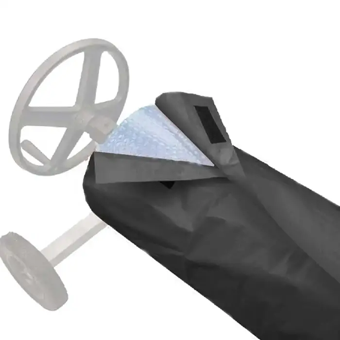 Couverture d'hiver et d'été pour piscine, couverture solaire 490x96, couverture imperméable pour enr
