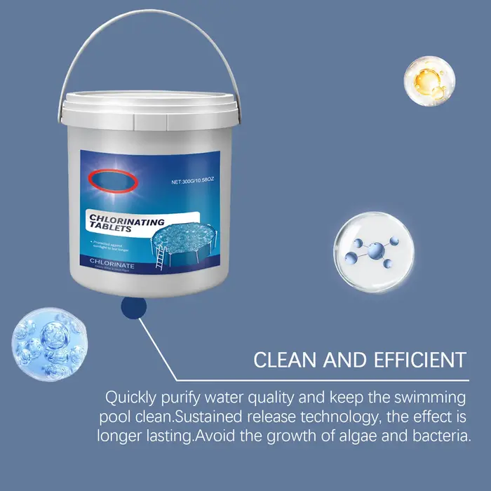 Poudre de chloration pour piscine 300g