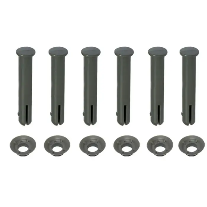 Jeu de broches et joints de remplacement de 60 mm de long pour piscines en acier ProforFor