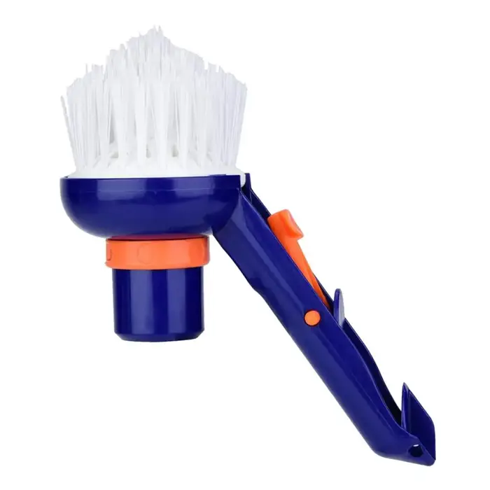 Brosse de nettoyage pour piscine, brosse d'angle pour épingler, pour enlever sur les bains difficile