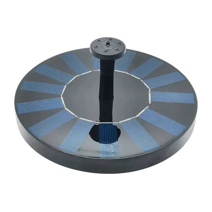 Pompe de fontaine solaire extérieure pour cascade de rocaille, pompe de piscine solaire submersible 