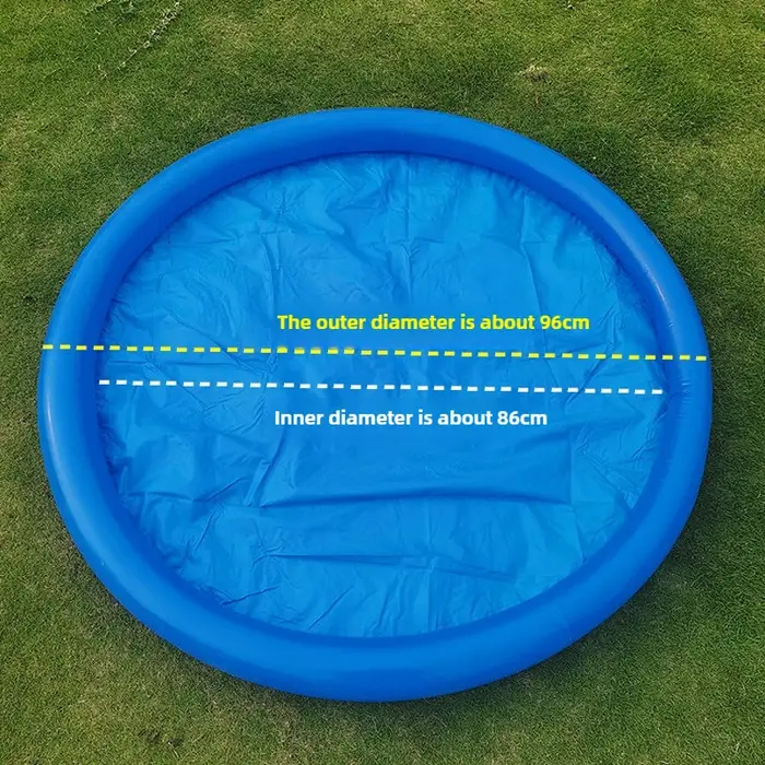 Piscine gonflable Portable avec anneau pour spectacle de bulles et accessoires de Performance sur scène