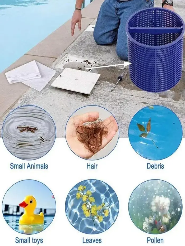 Panier de remplacement pour skimmer de piscine, pour filtre de piscine de type SPX1082 B-152