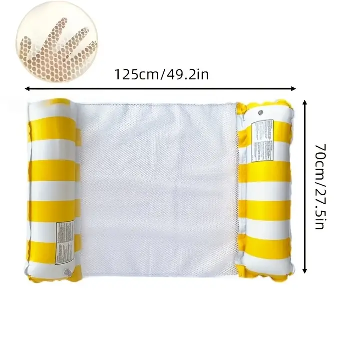 Lot de 2 flotteurs gonflables avec pompe à air