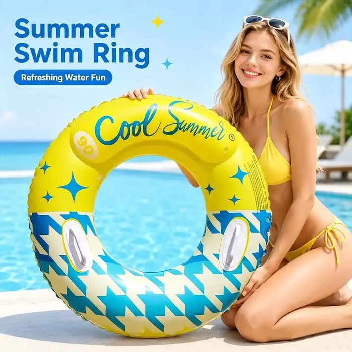 1 pièce Grand flotteur de piscine gonflable pour adultes