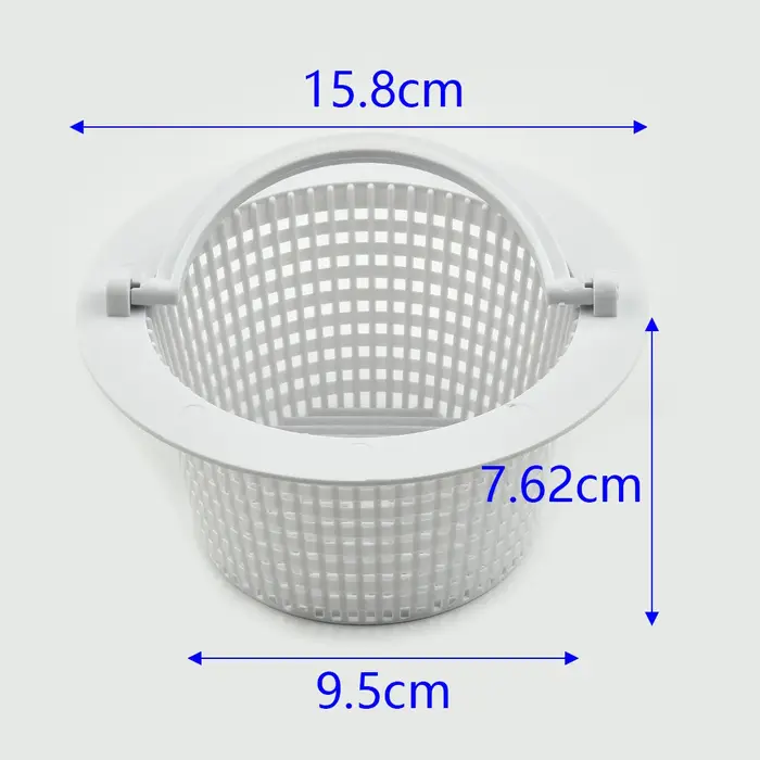 Panier de skimmer pour piscines hors sol et étangs, compatible avec les pompes StaRite, en plastique pour une utilisation durable