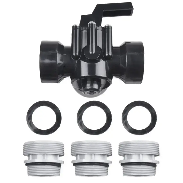 Raccord de tuyau de piscine, contrôle de Valve de piscine à 3 voies, déviation du débit d'eau, mélan