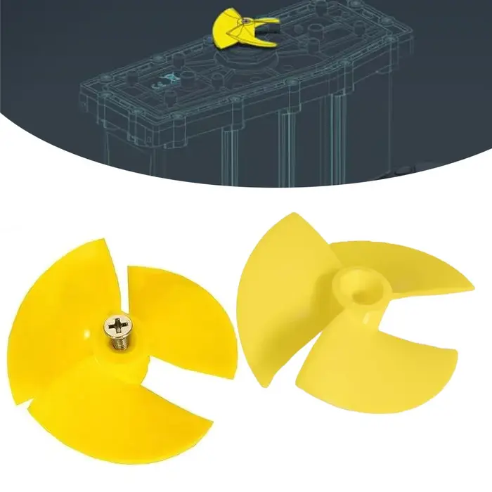Pièce de rechange pour robot nettoyeur de piscine Dolphin : Impeller jaune pour un nettoyage éclatant – Solution