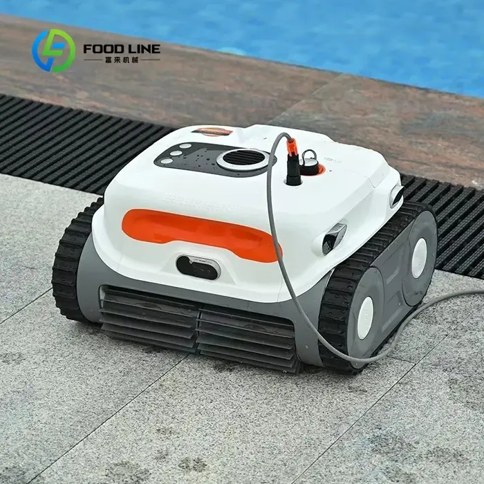 Robot de nettoyage de piscine personnalisé, charge sans fil, commande à distance par application, as