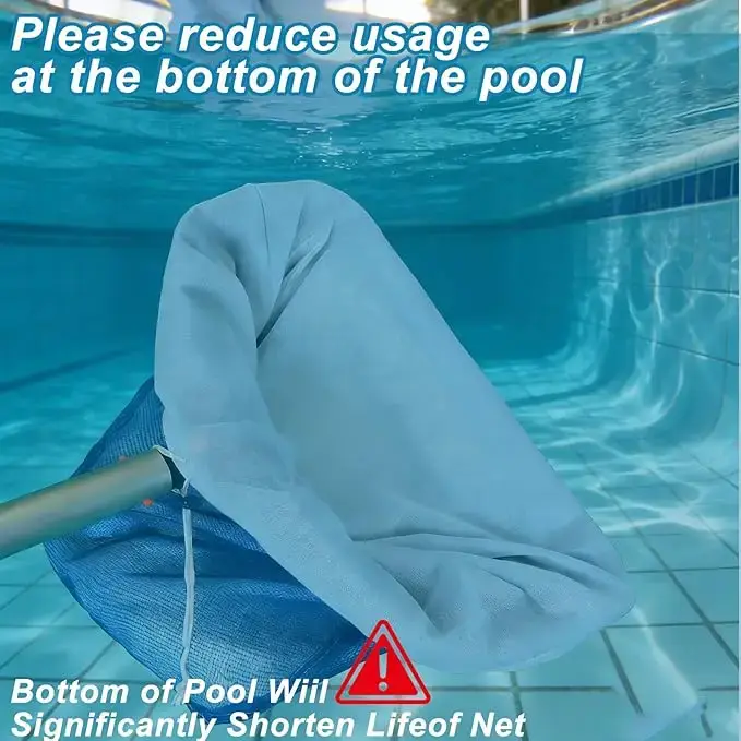 Sac en filet pour remplacement de la épuisette de piscine