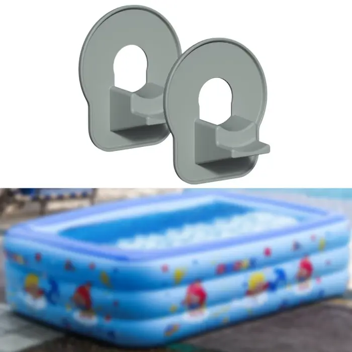 2 supports de tuyaux de piscine