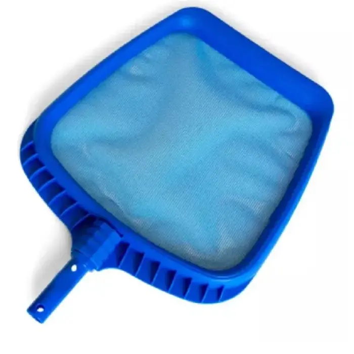 Épuisette de nettoyage de piscine avec manche télescopique, maille fine robuste pour accessoires de