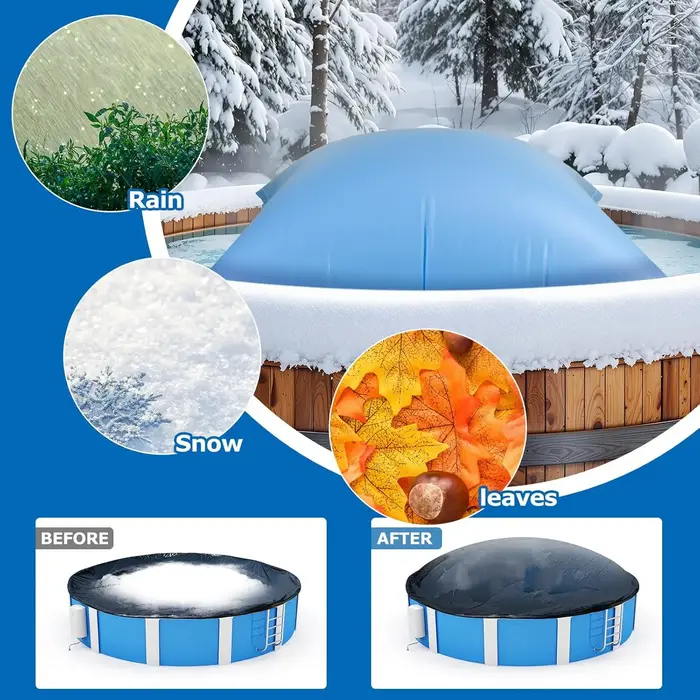 Coussin gonflable pour piscine hors sol