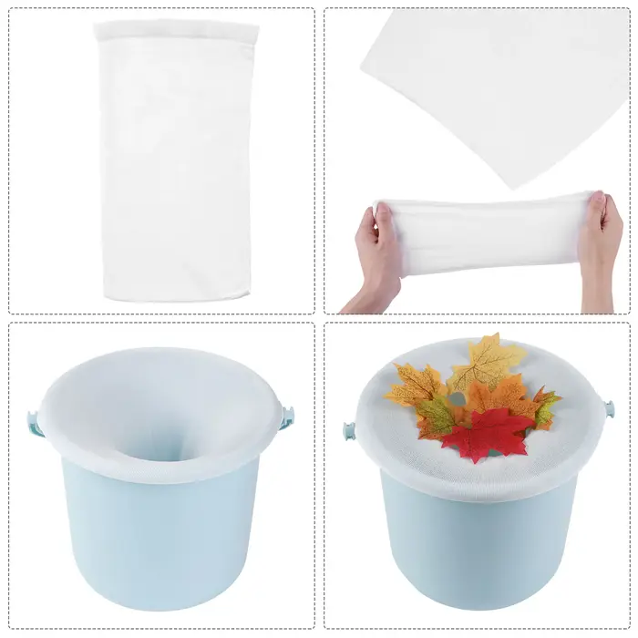 100-5 pièces piscine écumeur chaussettes élastique en Nylon maille