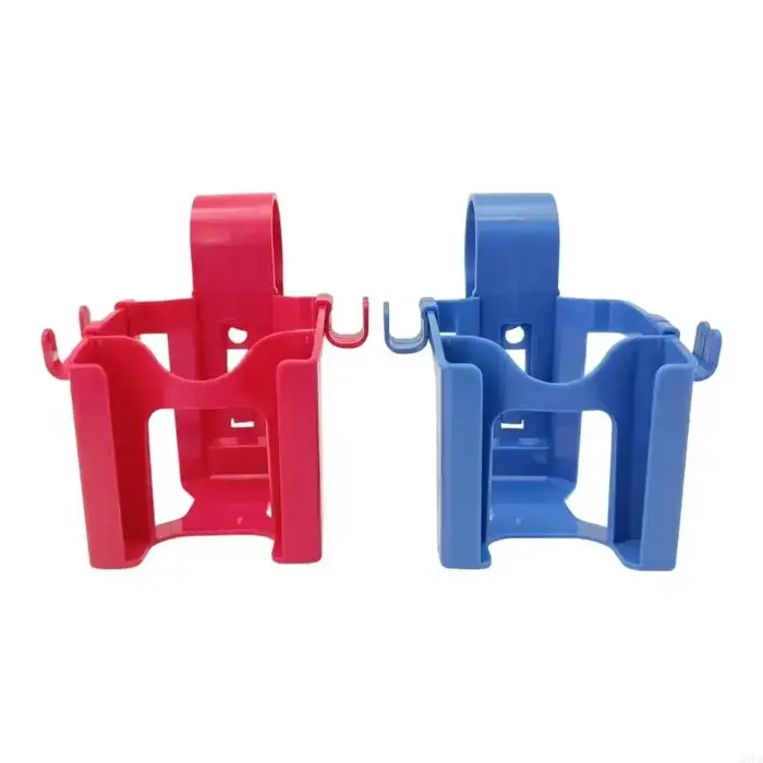 Ensemble plateaux à tasses piscine avec espace rangement conception suspendue en plastique 2 pièces
