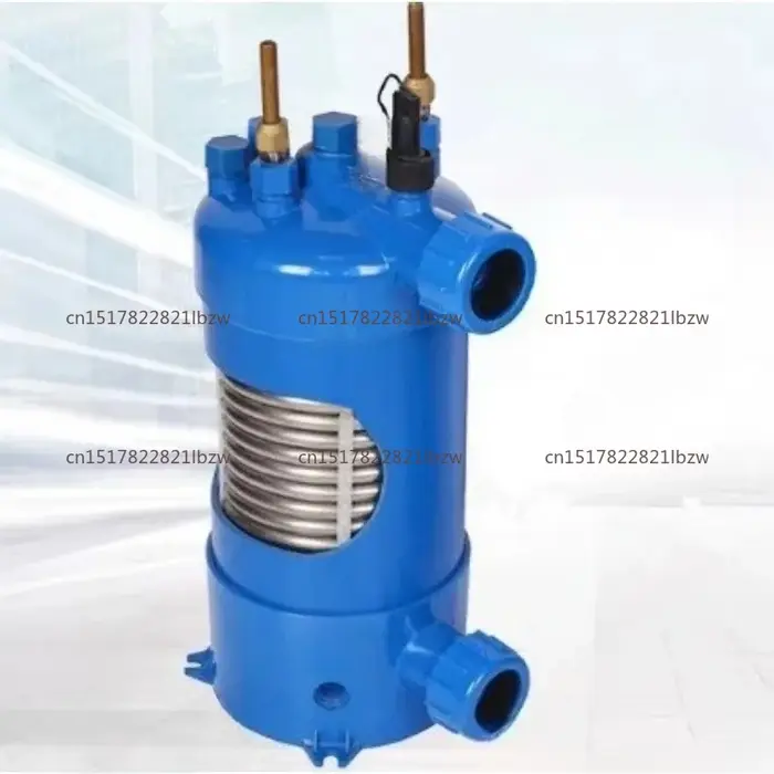 Échangeur de chaleur 1/2/3 p Pompe à chaleur pour piscine tube en titane