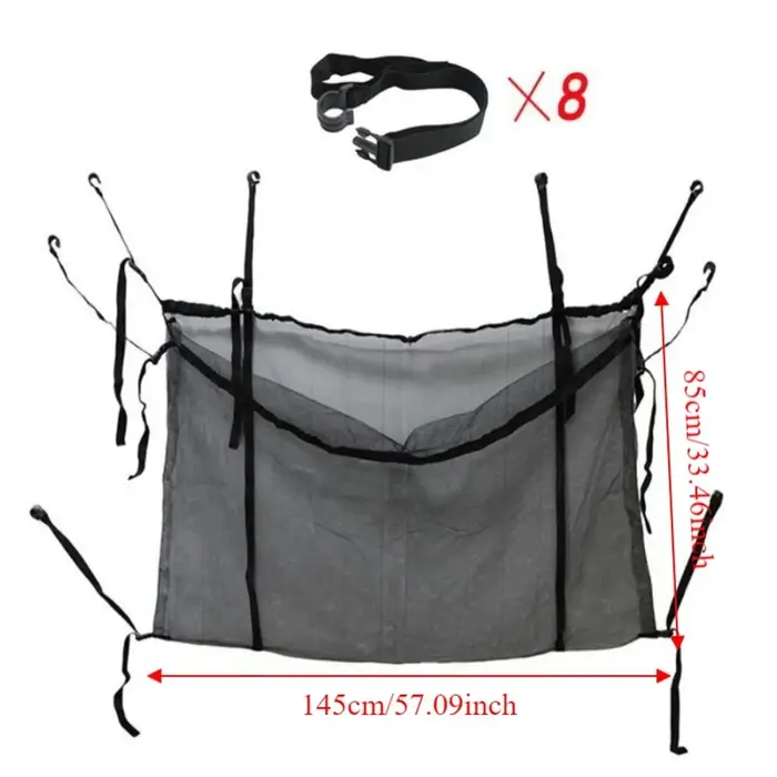 Sac de rangement suspendu pour piscine grande capacité