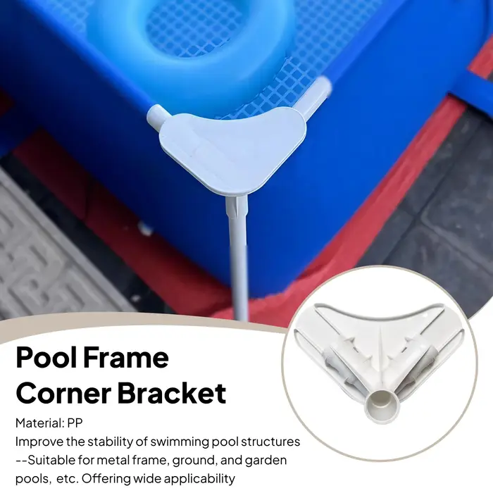 Support d'angle de cadre de piscine