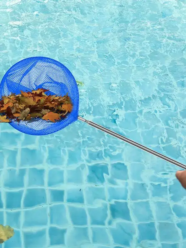 Filet d'écumoire de piscine télescopique