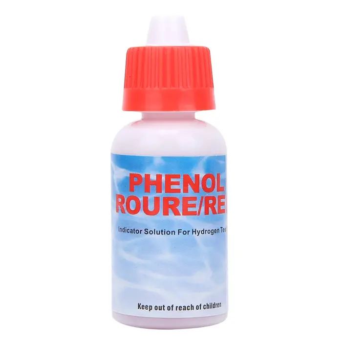 Kit de test de la qualité de l'eau au chlore PH pour piscine