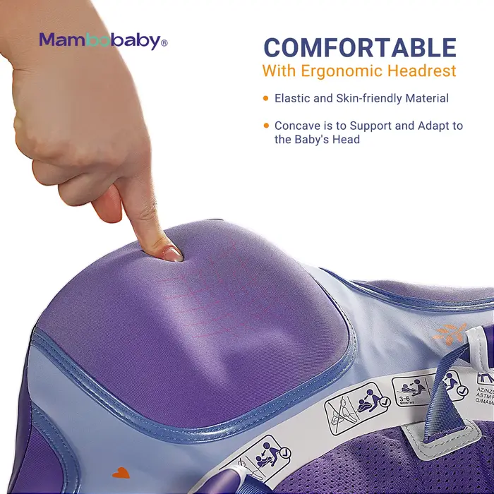 Mambobaby flotteur sans retournement Non gonflable bébé anneau de bain flotteurs d'eau entraîneur de natation infantile