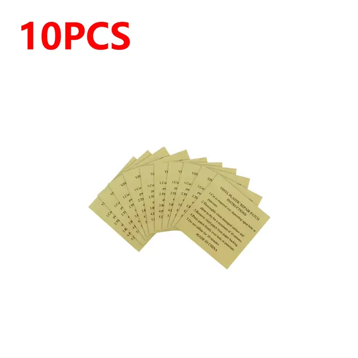 Kit de réparation de liner de piscine 10-50 pièces, patch de réparation pour produits gonflables, ki