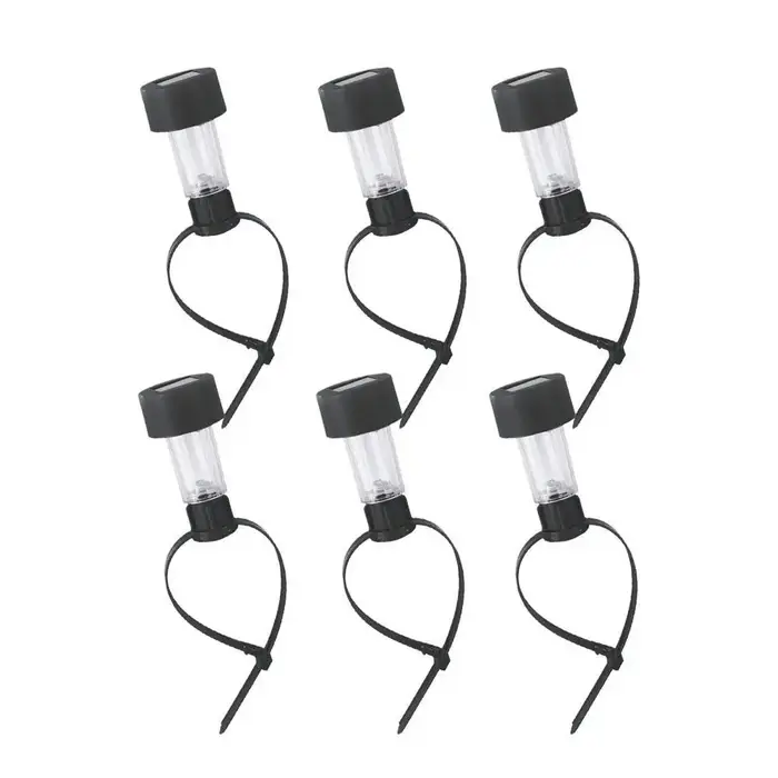1/6 pièces LED lampe solaire piscine lumières étanche