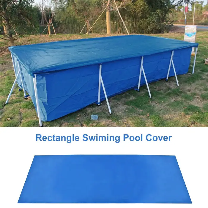 Couverture de piscine solaire rectangulaire 400x211cm