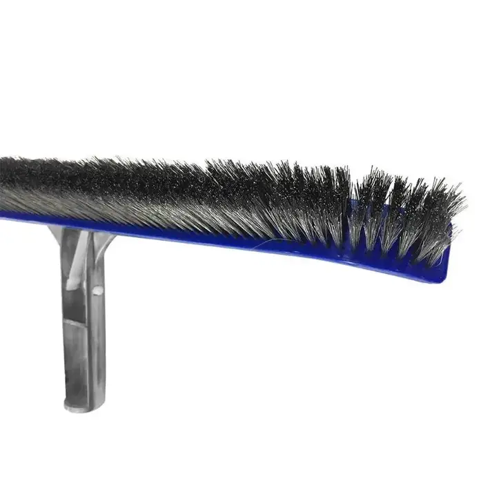 Brosse en acier pour piscine de 18 pouces
