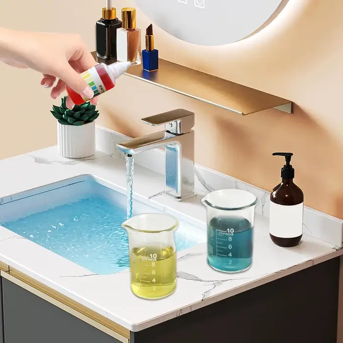 Agent indicateur de pH en gouttes 50 ml pour la détection de la qualité de l'eau d'aquarium