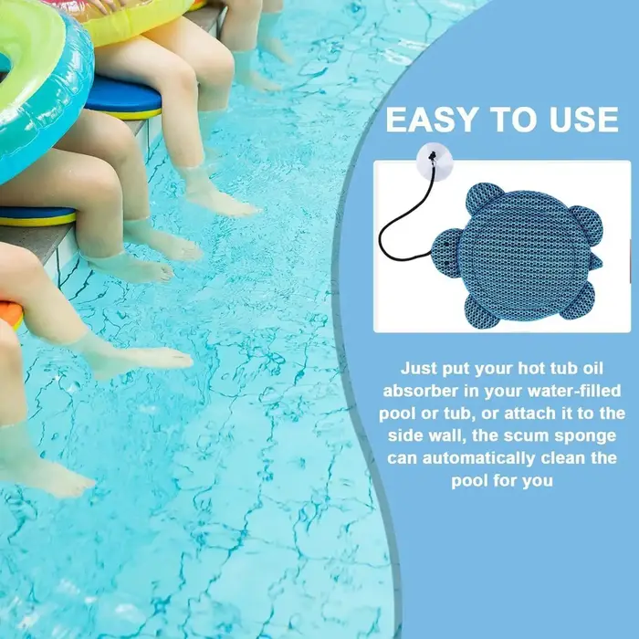 Absorbeur d'huile de piscine