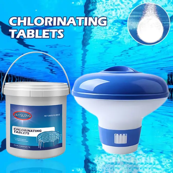 Comprimés effervescents de nettoyage de piscine