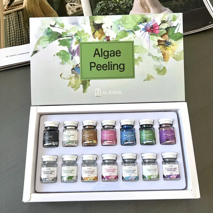 GD – Peeling des algues, traitement de l'acné, éponge d'épluchage des algues, Kit d'épluchage Bio mi
