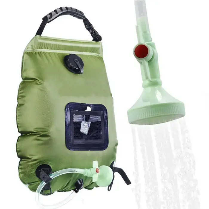 Sac de douche solaire 20L chauffage