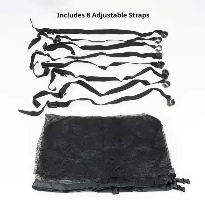 Sac de rangement en filet grande capacité pour piscine