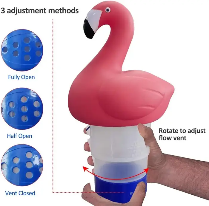 Flotteur de chlore de piscine