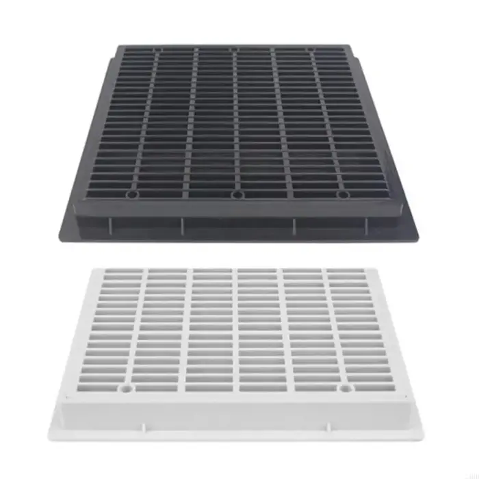 Couvercle vidange principal piscine carré en plastique ABS