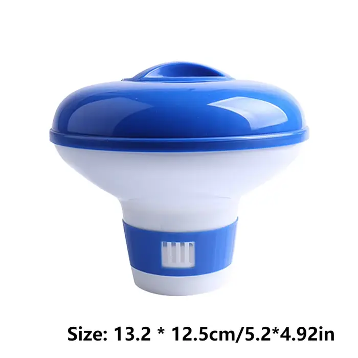 1/2 pièces flottant piscine chimique flotteur chlore brome comprimés flottant distributeur applicate