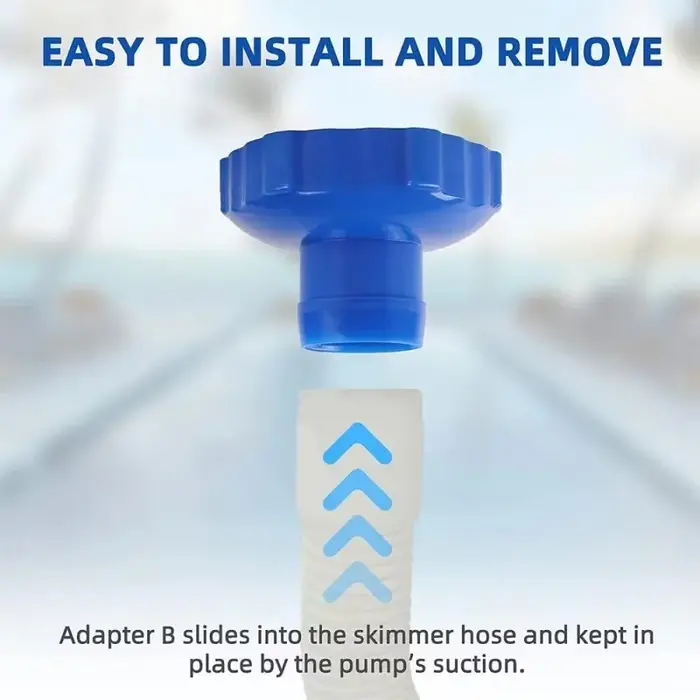 Adaptateur universel de tuyau d'aspirateur de piscine