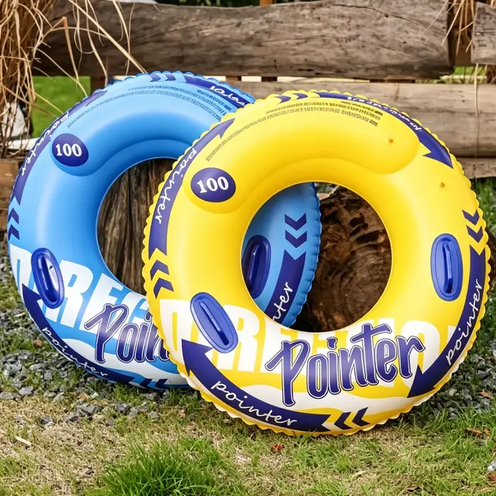 Bouée gonflable double pour la natation
