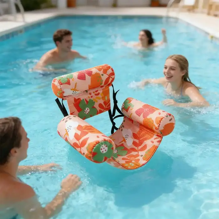 Fauteuil hamac gonflable flottant pour piscine