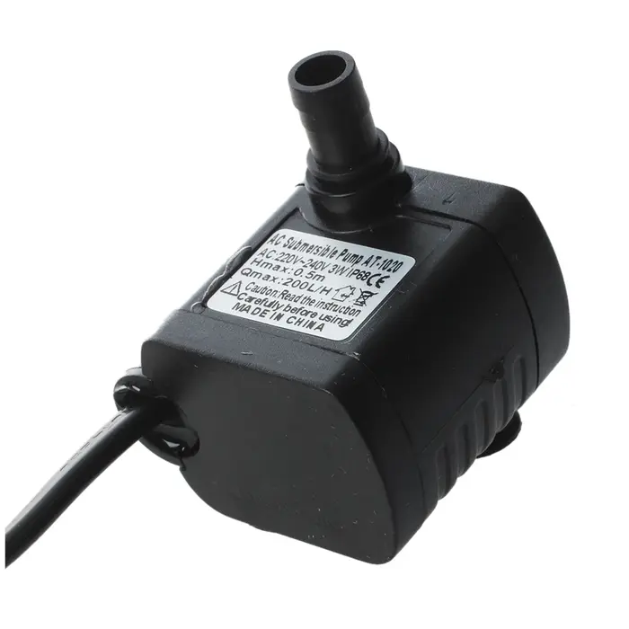 AFOURT-2X AC 220 V 3 W pompe à eau Submersible pour Aquarium étang fontaine prise ue