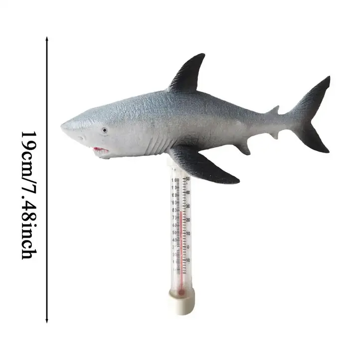Thermomètre de piscine thermomètre à eau requin poulpe python thermomètre de piscine pour bain à rem